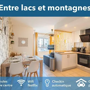 Lac-montagne-leman-geneva, Garage, Tram Appartement Annemasse